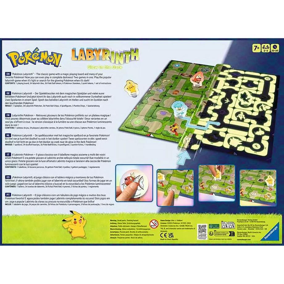 Ravensburger  Pokémon Labyrinth Glow in the Dark 
