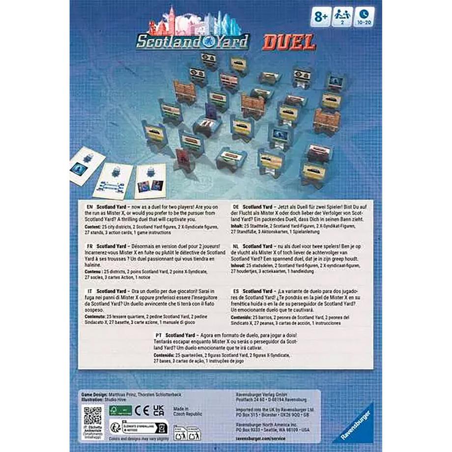 Ravensburger  Scotland Yard Duel 