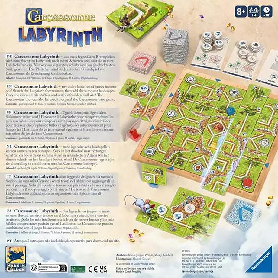 Ravensburger  Carcassonne Labyrinth 