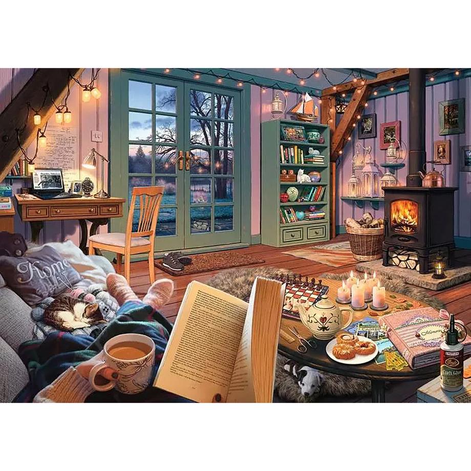 Ravensburger  Puzzle Le cabanon cosy 1000 pièces 