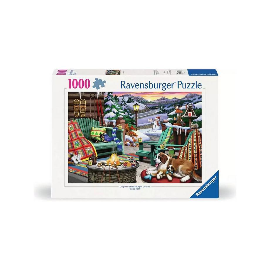 Puzzle Soirée cocooning 1000 pièces