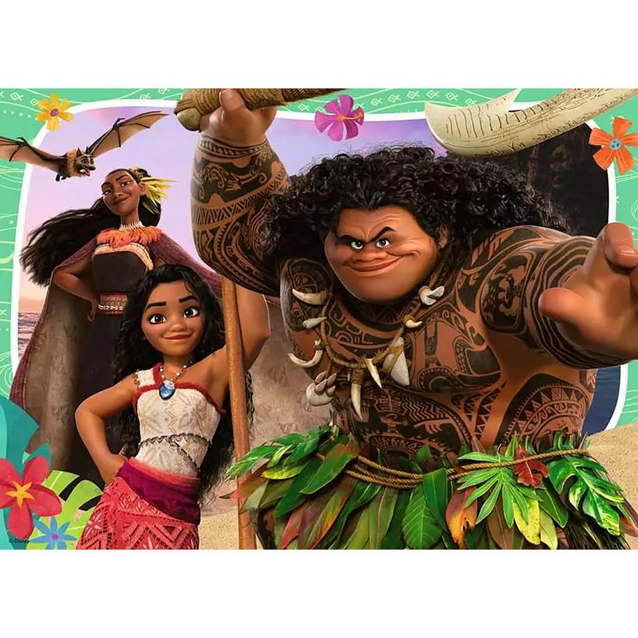 Ravensburger  Puzzle Disney Vaiana 2, 4 x 100 pezzi 