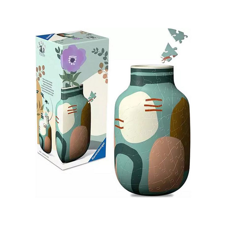 Puzzle 3D Vaso Organic Sage, 162 pezzi