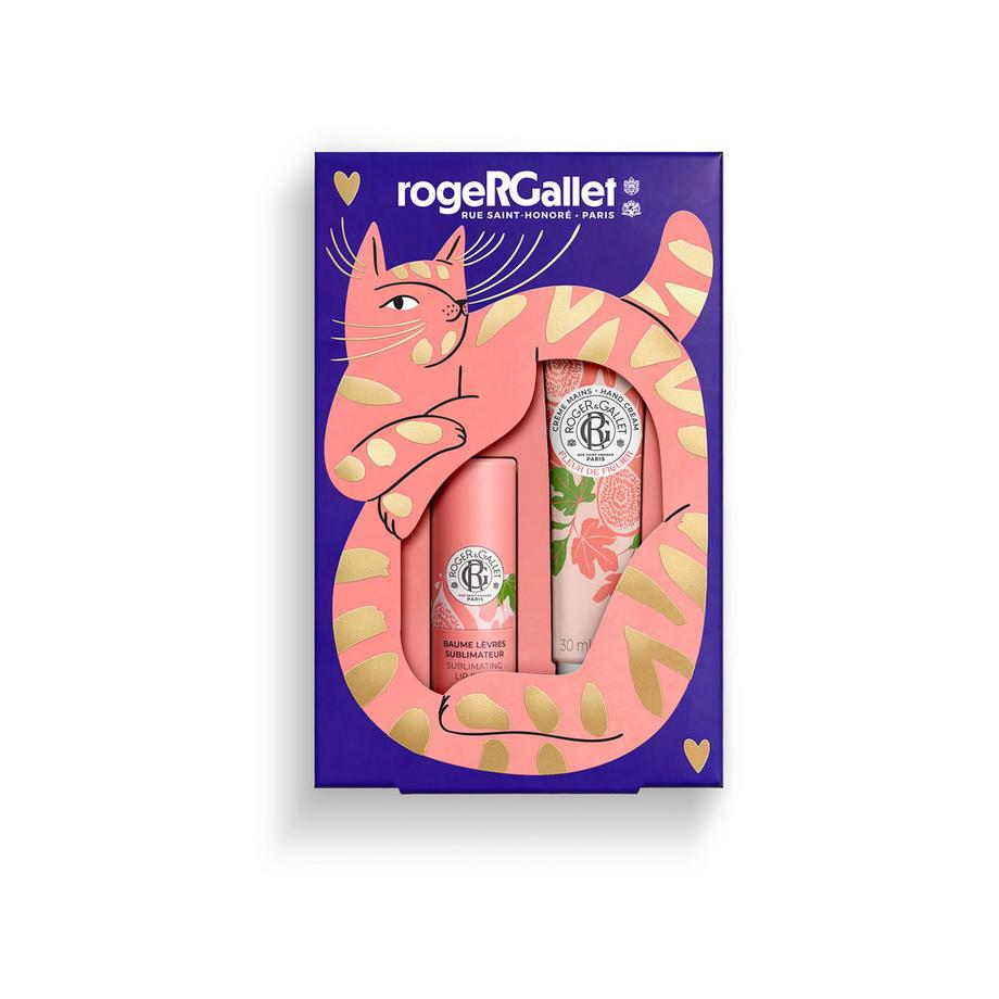 Coffret Duo Fleur de Figuier, Baume Lèvres et Crème Mains 