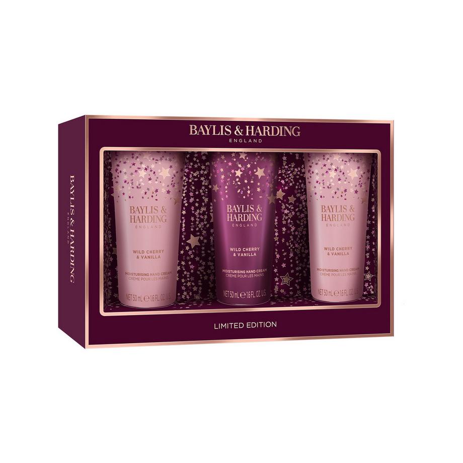 BAYLIS & HARDING  Wild Cherry & Vanilla Handpflege  Trio 