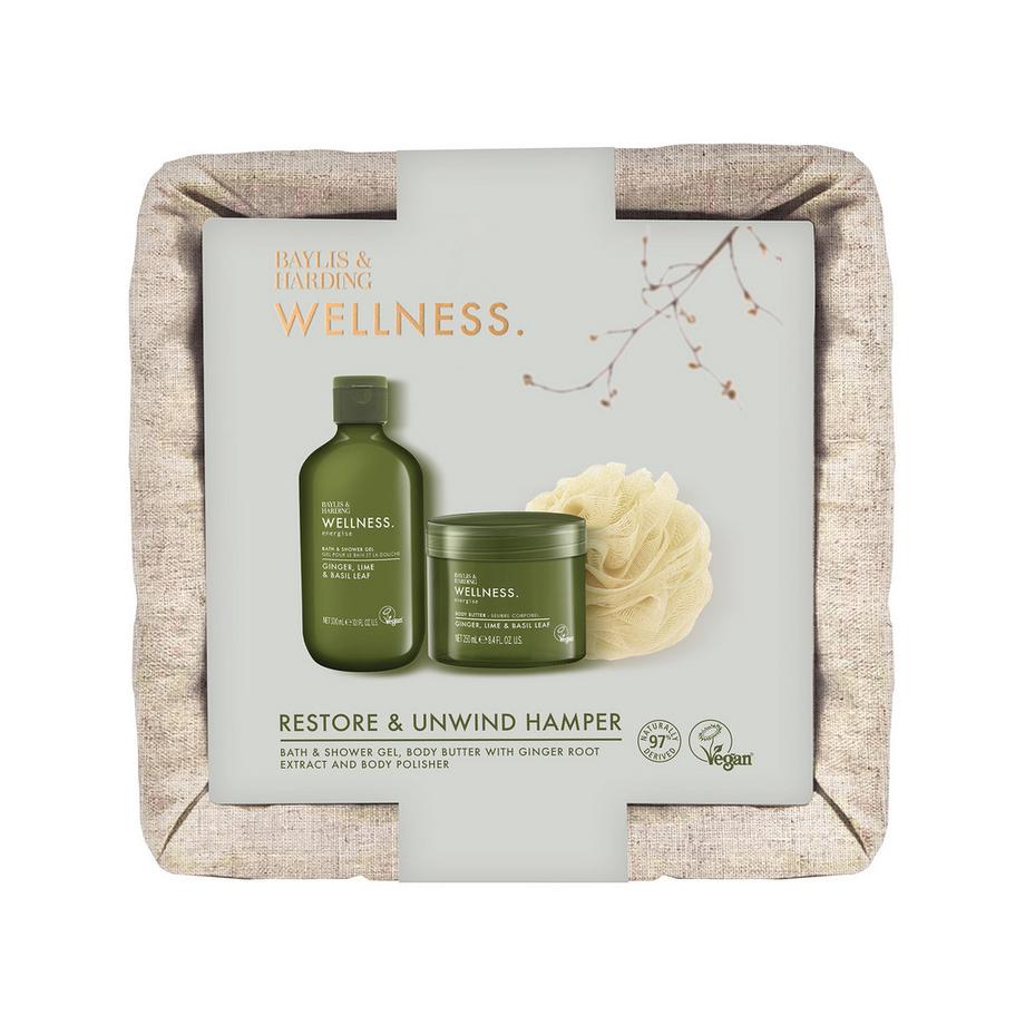 BAYLIS & HARDING  Wellness Geschenkset mit Korb 