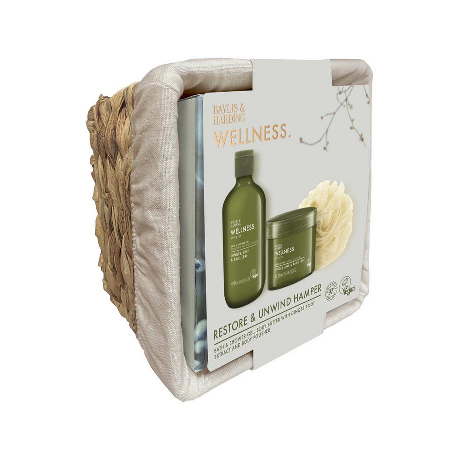 BAYLIS & HARDING  Wellness Geschenkset mit Korb 