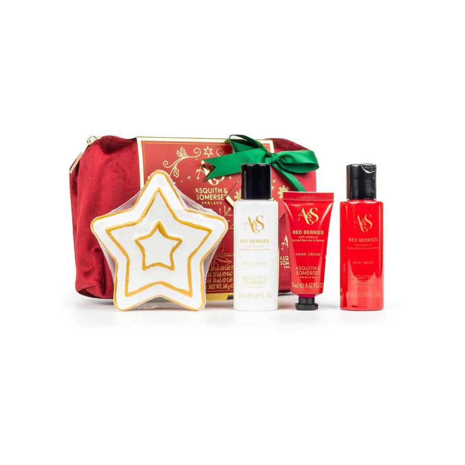 Coffret cadeau dans une trousse de toilette « Red Berries » 