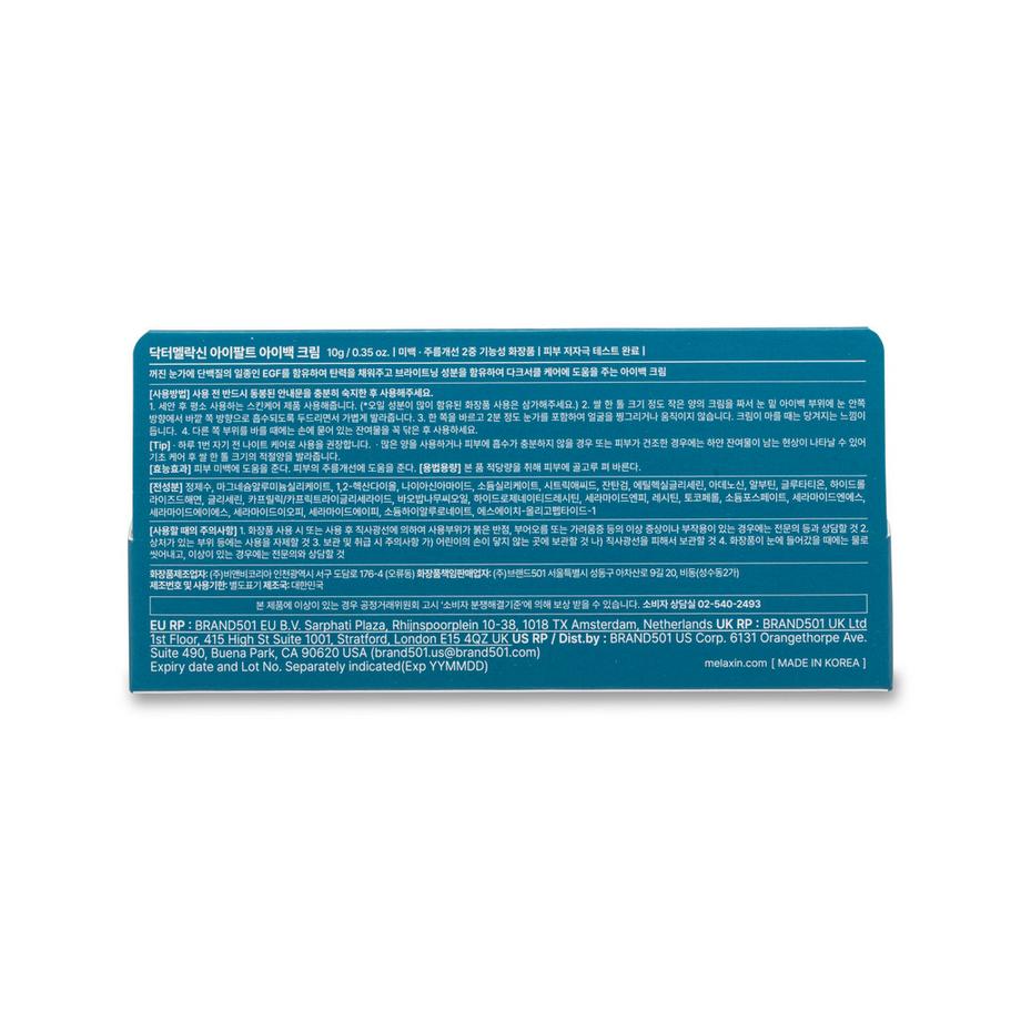 Dr.Melaxin  Eyephalt Eyecream for Eyebags 