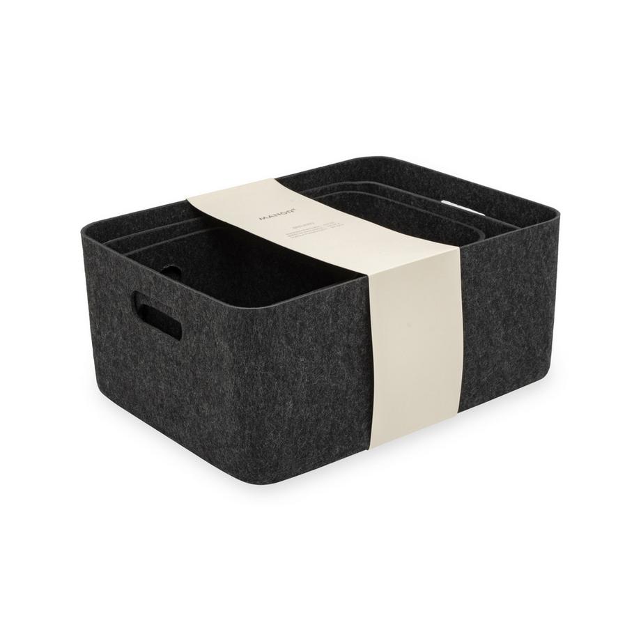 Manor Home Aufbewahrungsbox Felt 