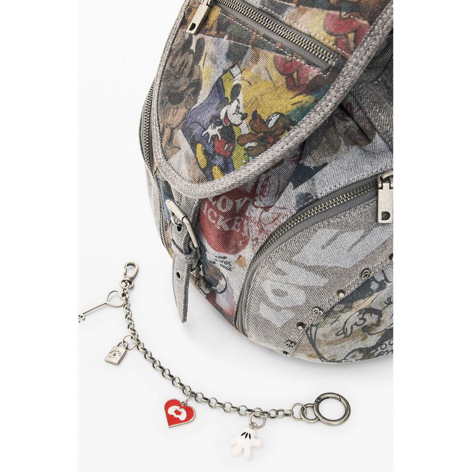 Desigual Mickey & Friends Print Rucksack  