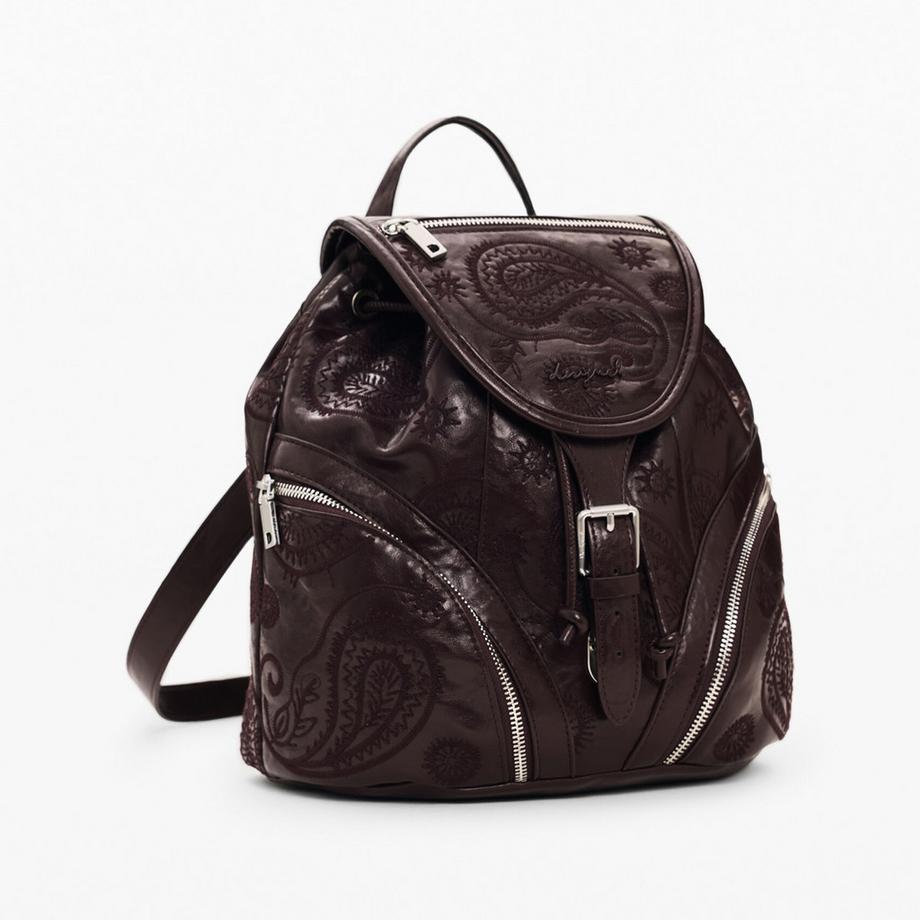 Desigual Paisley Geprägter Rucksack  