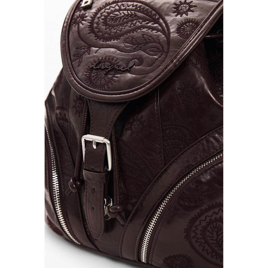 Desigual Paisley Geprägter Rucksack  