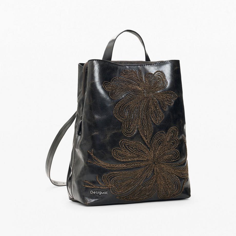 Desigual Sac à dos brodé floral  