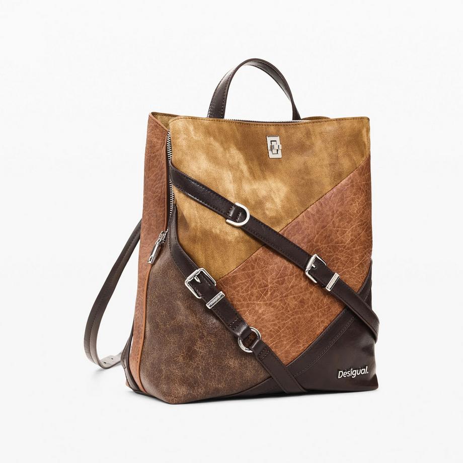 Desigual Zaino con dettaglio cinghia diagonale  