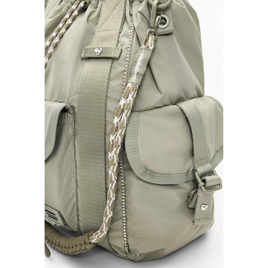 Desigual Sac à dos à cordon avec sangles ajustables  