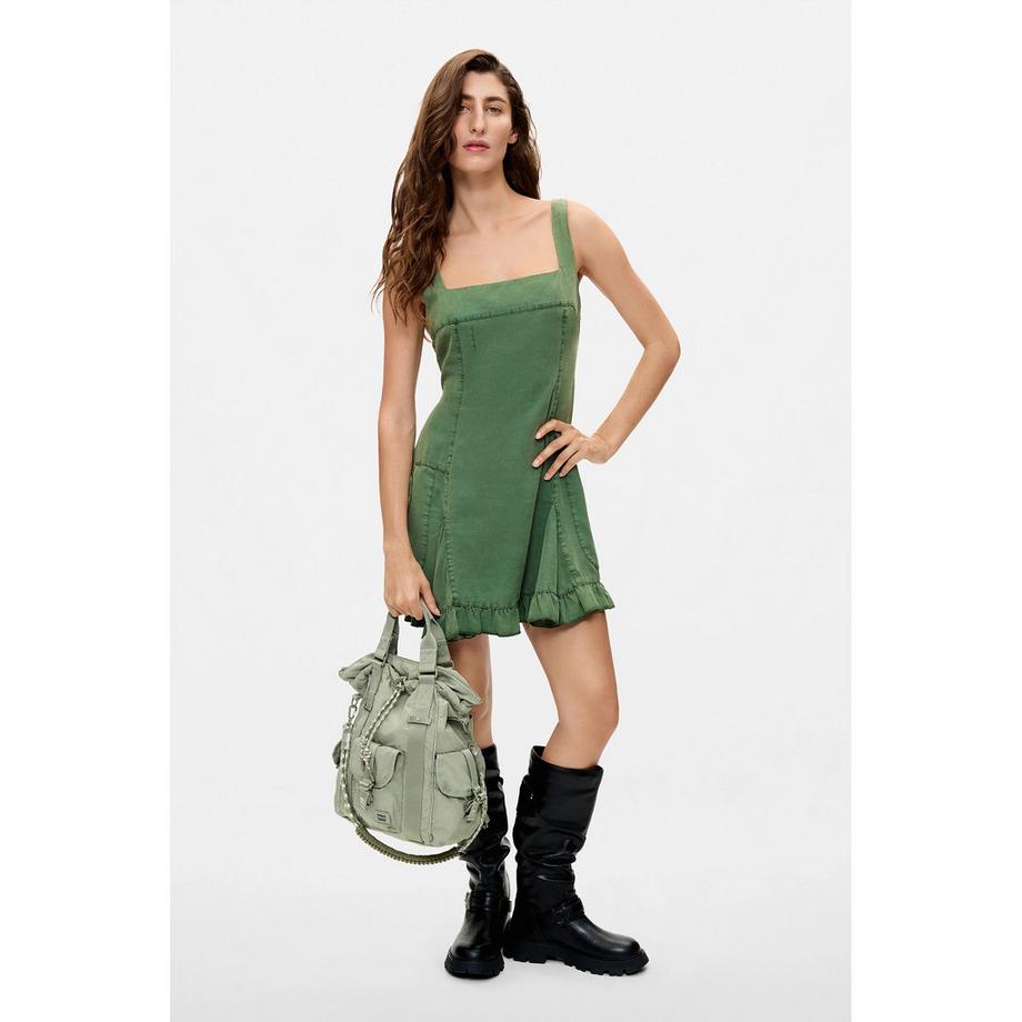 Desigual Sac à dos à cordon avec sangles ajustables  