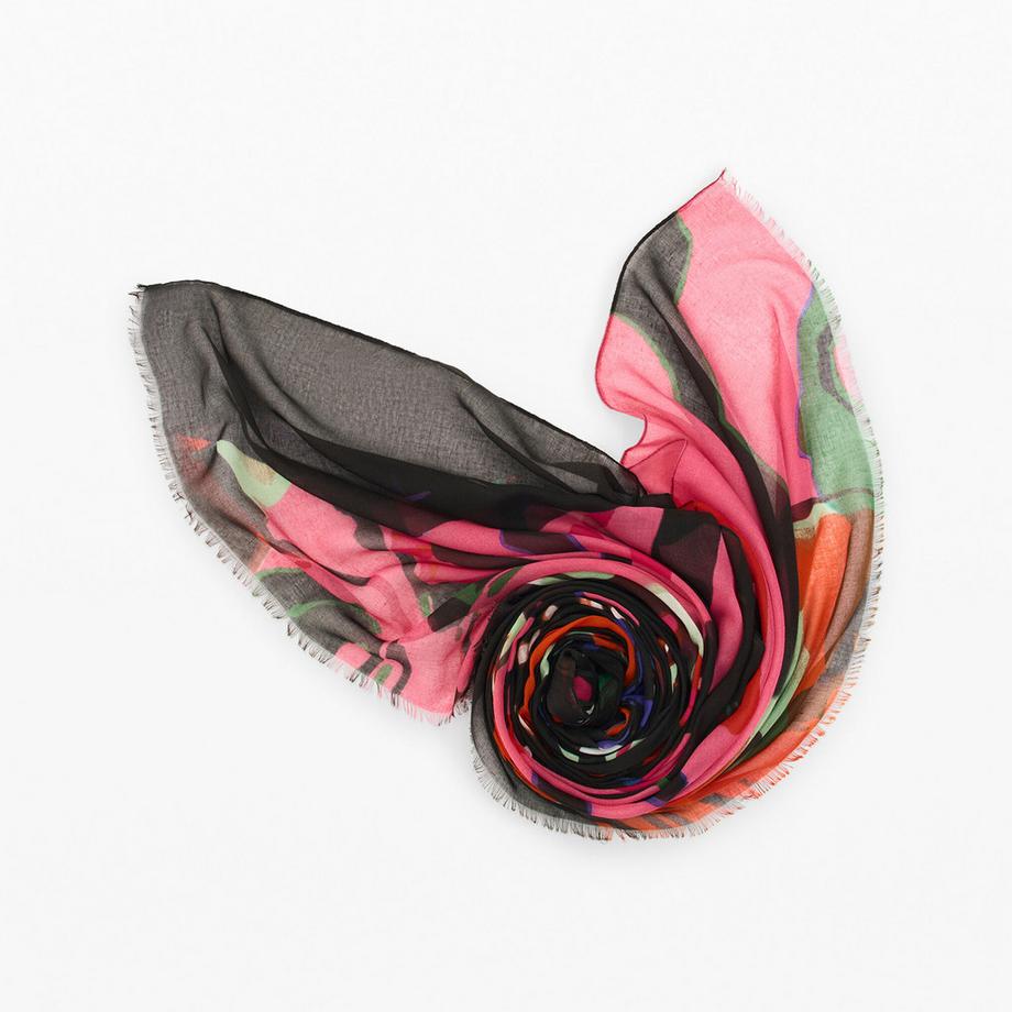Desigual Foulard Motif Abstrait  
