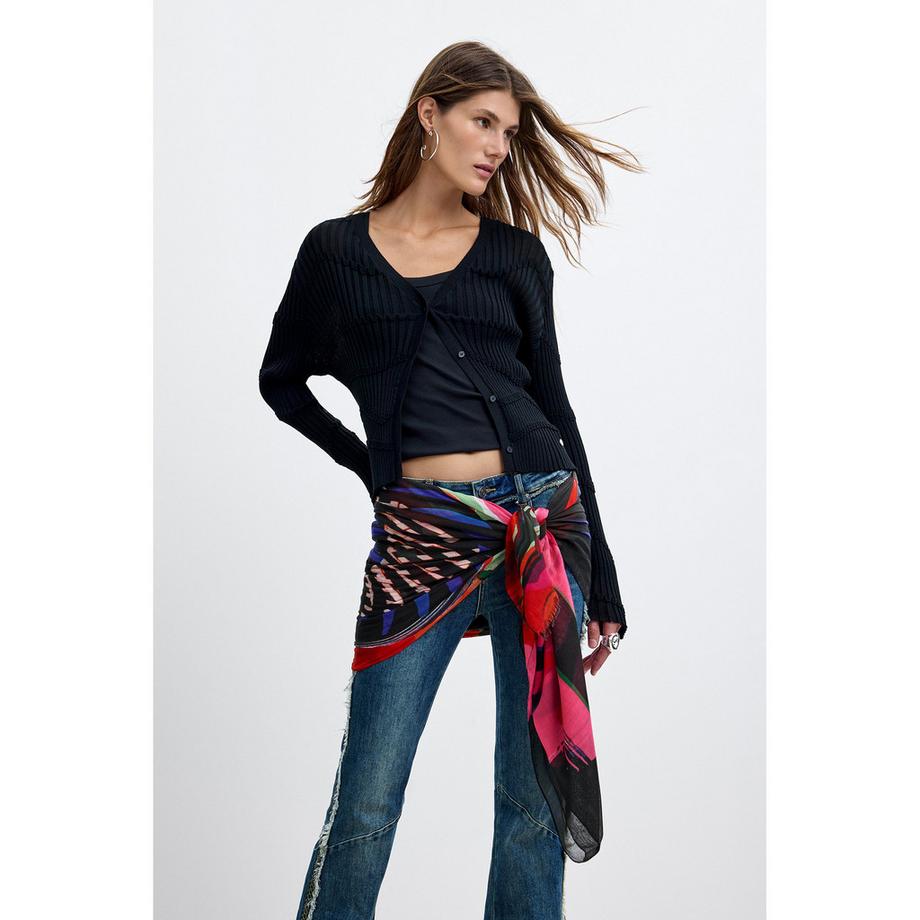 Desigual Foulard Motif Abstrait  