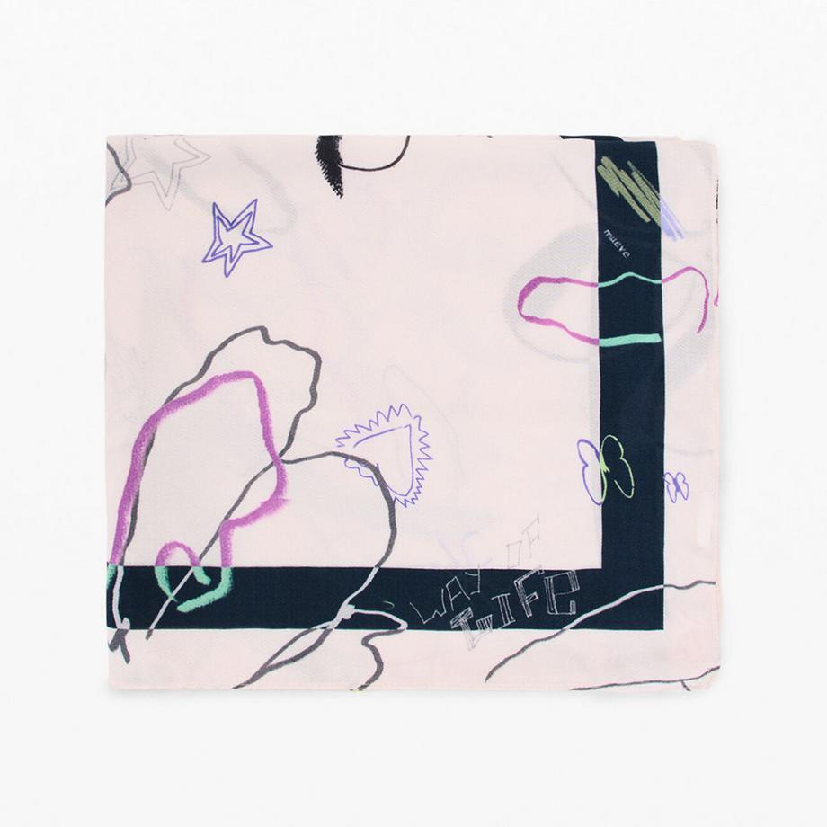 Desigual Foulard à motif floral  