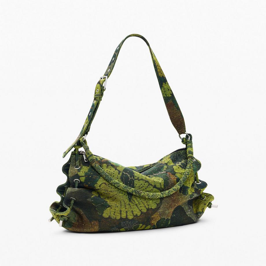 Desigual Blumenmuster Schultertasche  