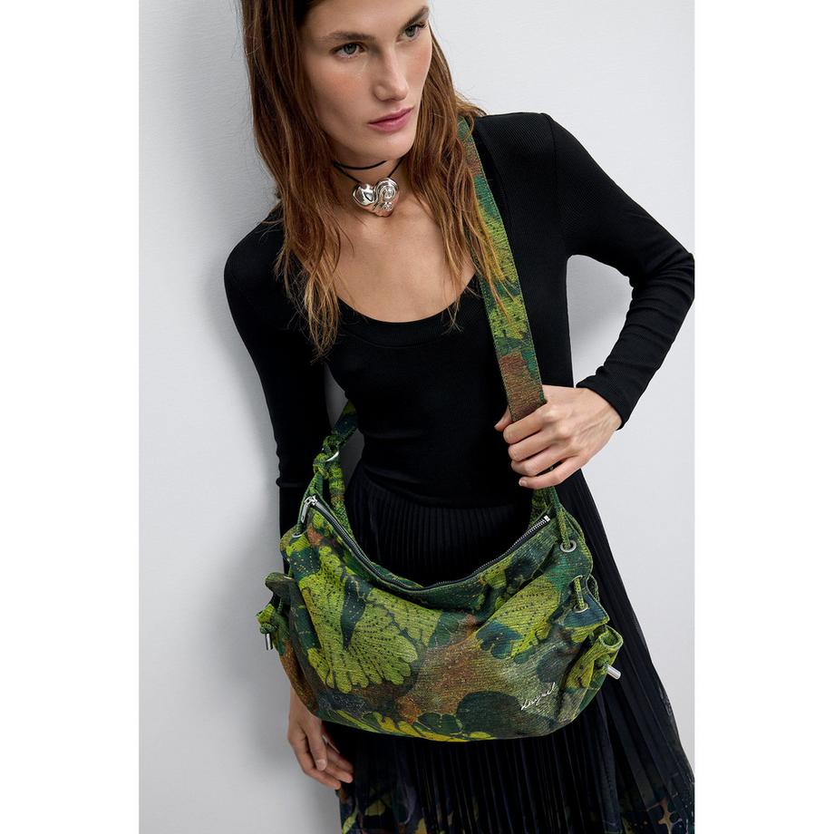 Desigual Blumenmuster Schultertasche  