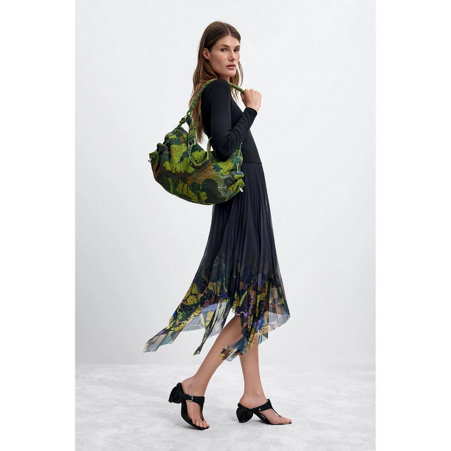 Desigual Blumenmuster Schultertasche  