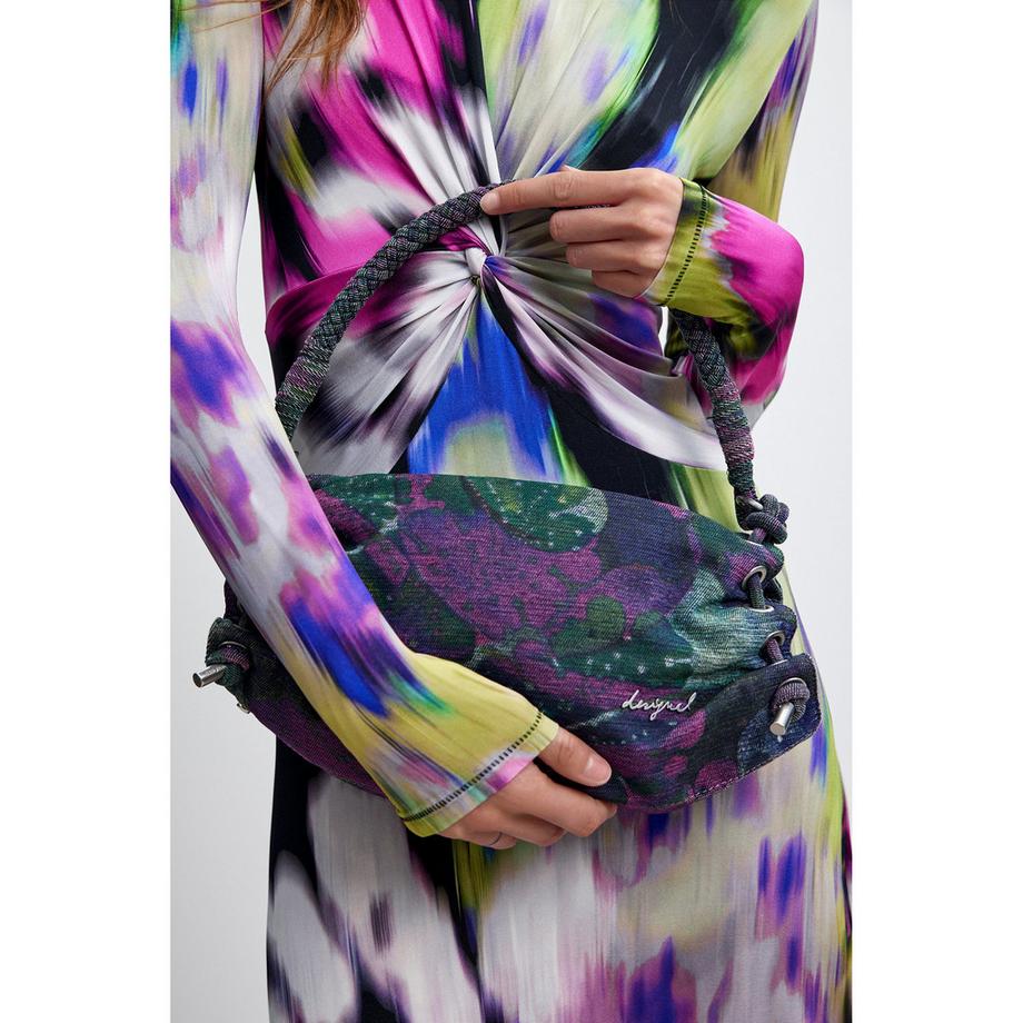 Desigual Sac à main à imprimé floral  