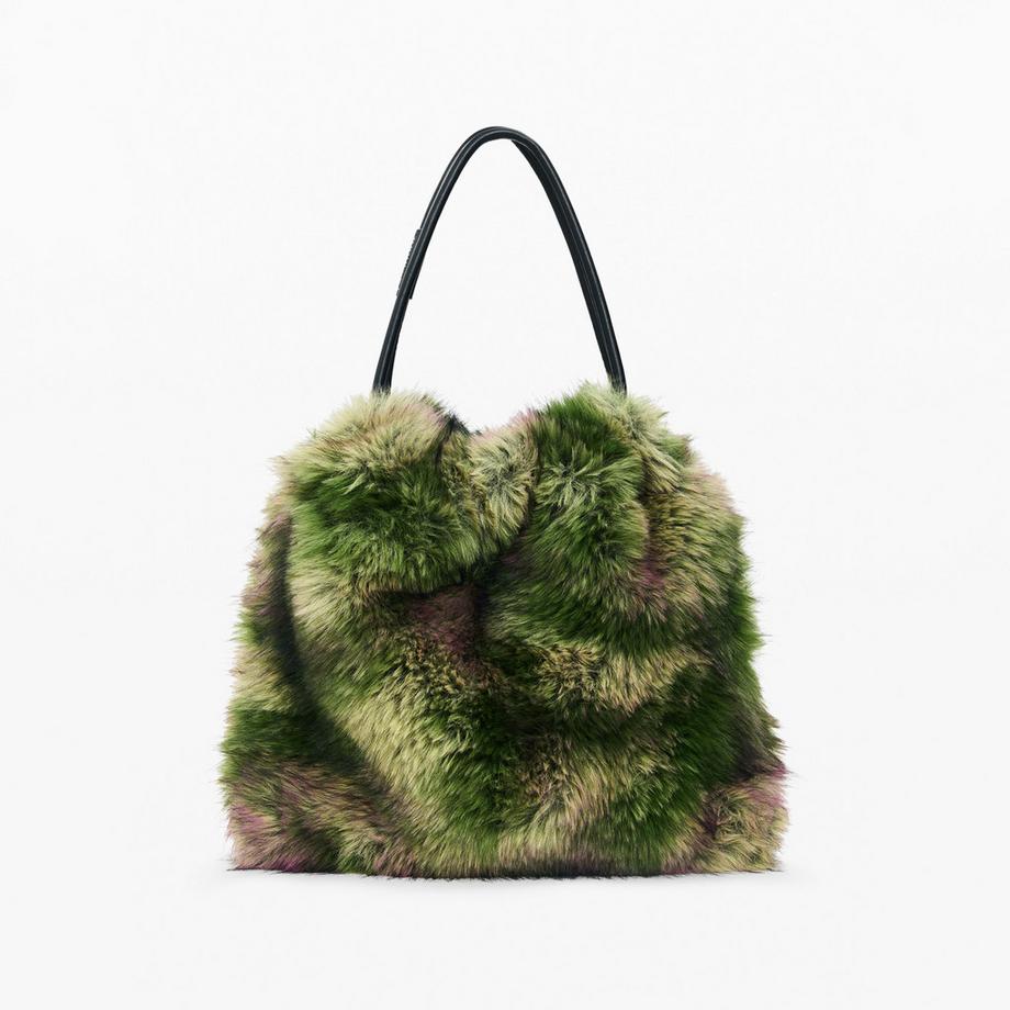 Desigual Faux Fur Shopper  