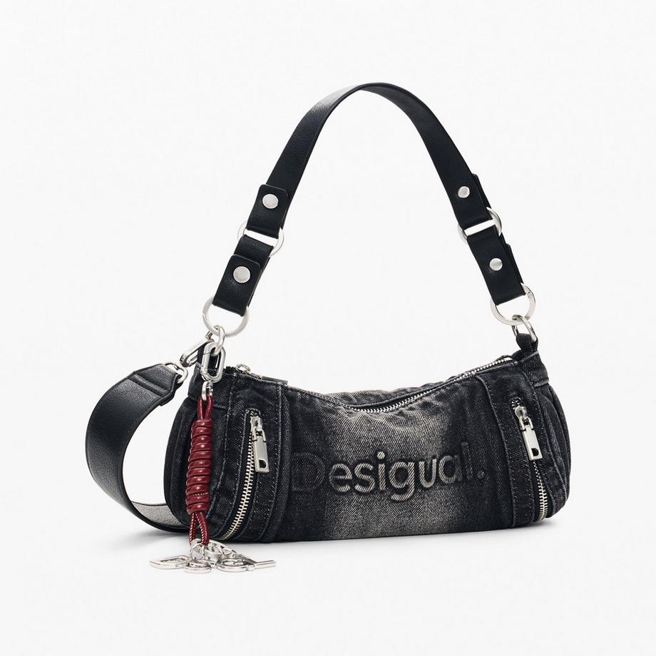 Desigual Denim Logo Schultertasche  