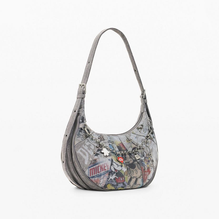 Desigual Mickey Mouse Print Hobo Bag  