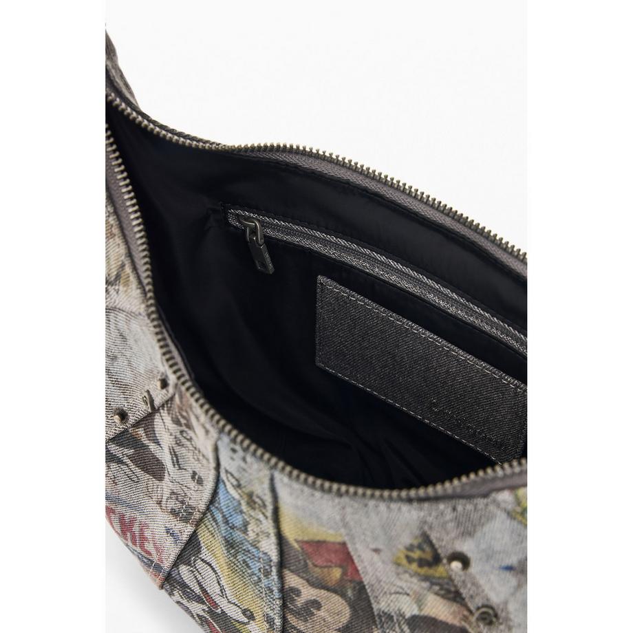 Desigual Mickey Mouse Print Hobo Bag  