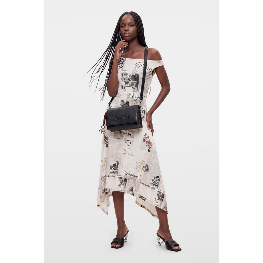 Desigual Handtasche mit abnehmbarem Riemen  