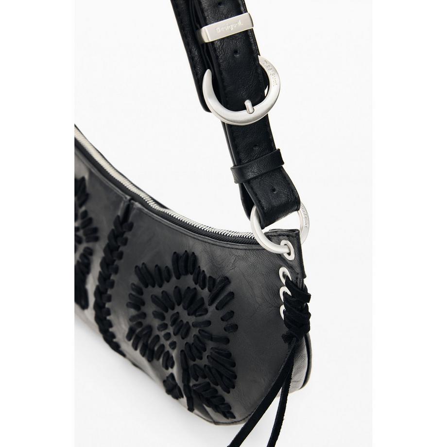 Desigual Floral Perforierte Hobo Tasche  