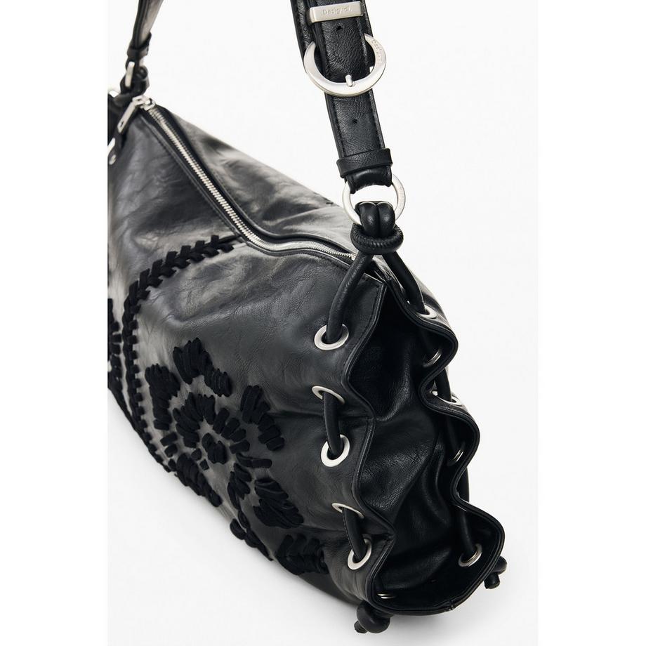 Desigual Schnür Schultertasche  