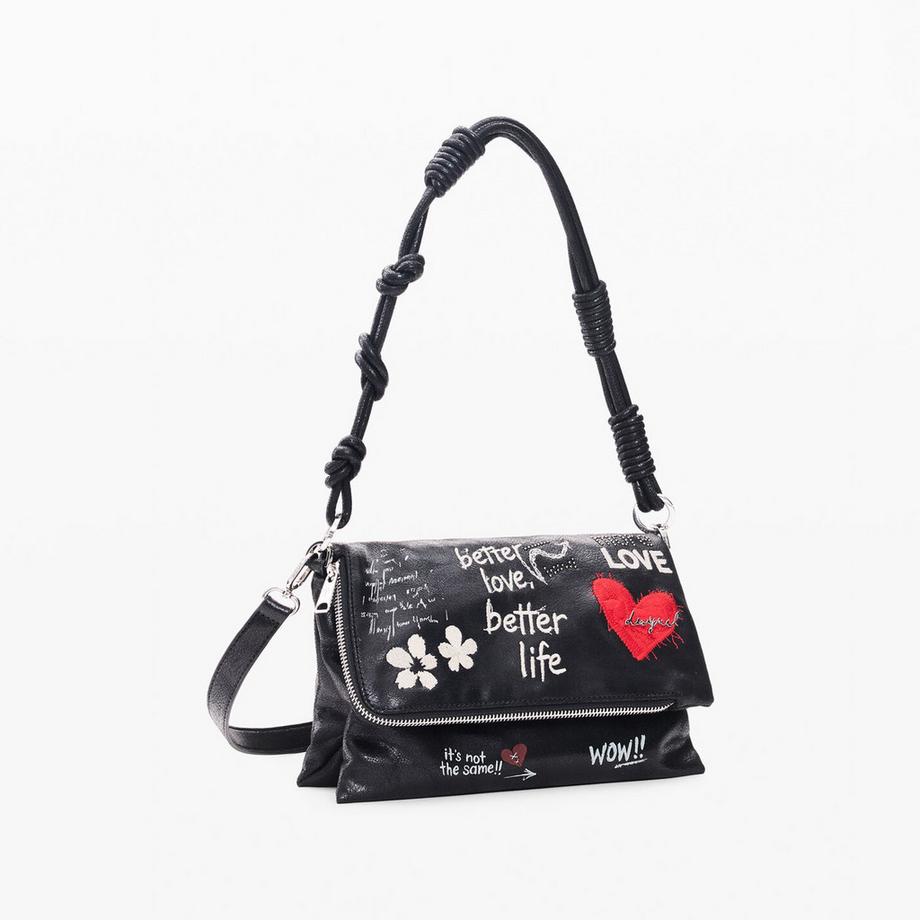 Desigual Graphic Print Umhängetasche  