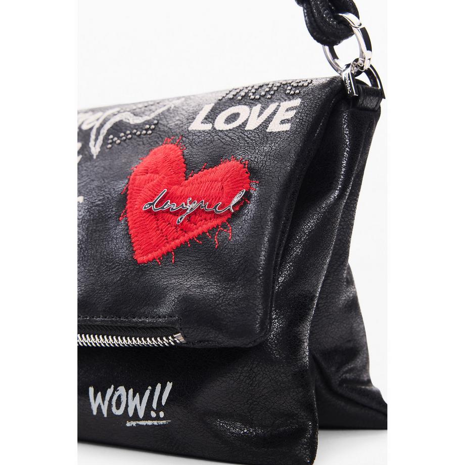 Desigual Graphic Print Umhängetasche  