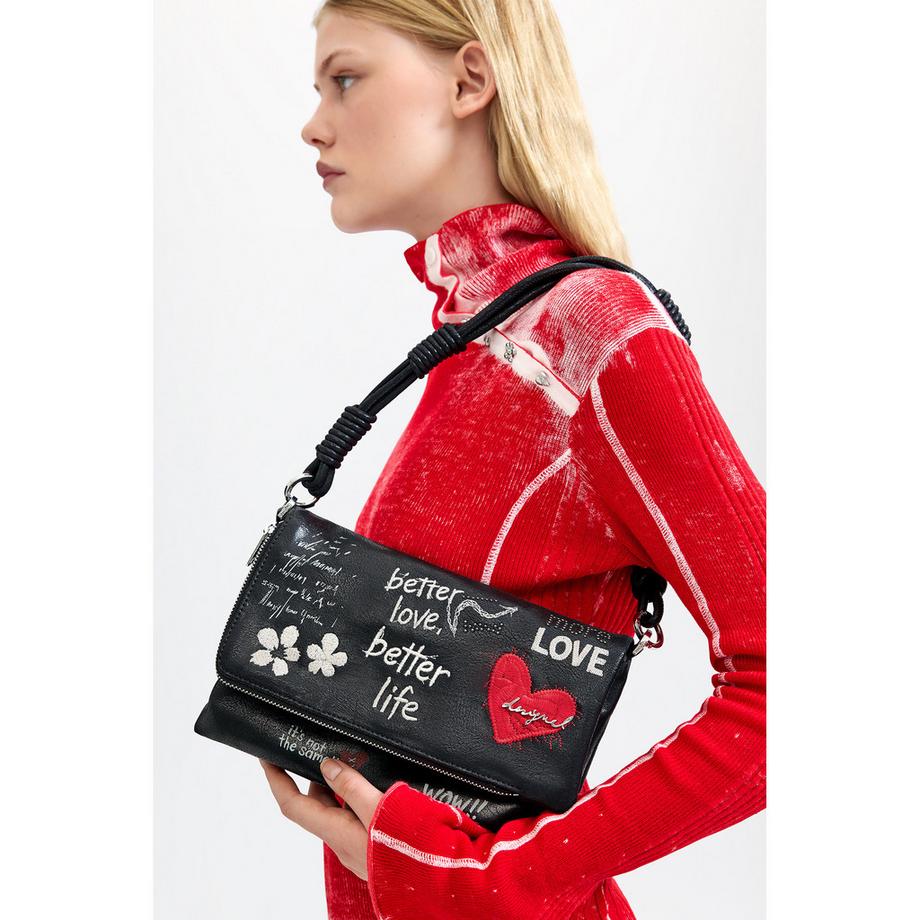 Desigual Graphic Print Umhängetasche  