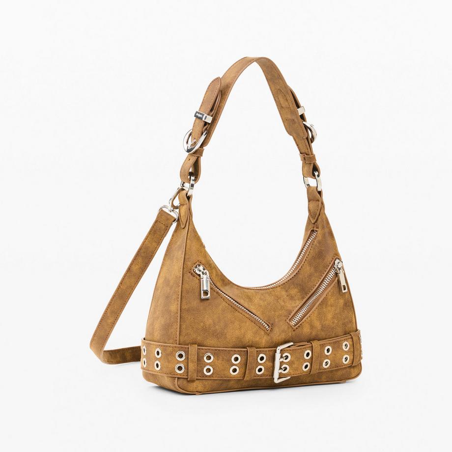 Desigual Sac Hobo avec Détail Ceinture  
