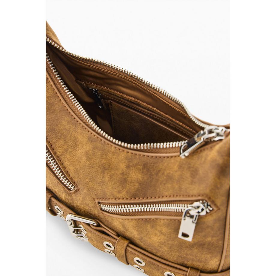 Desigual Sac Hobo avec Détail Ceinture  