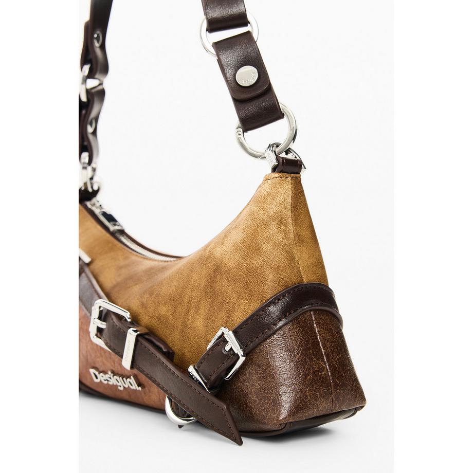 Desigual Sac Hobo avec sangles à boucles  