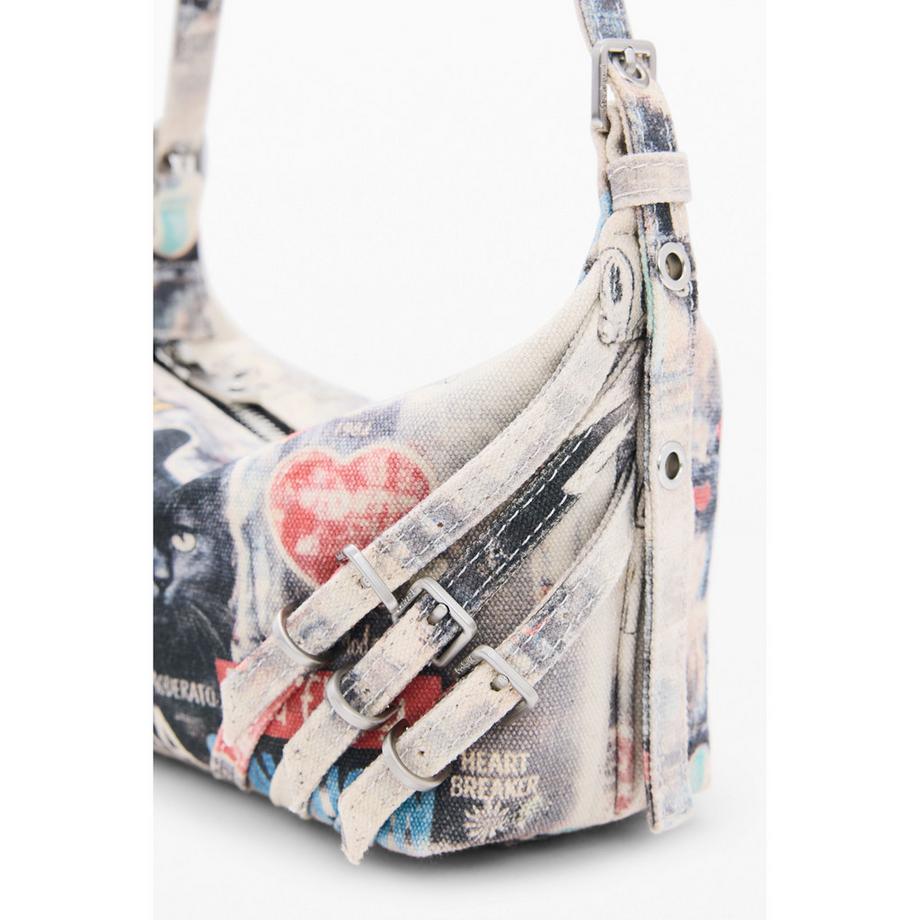 Desigual Sac à bandoulière imprimé  