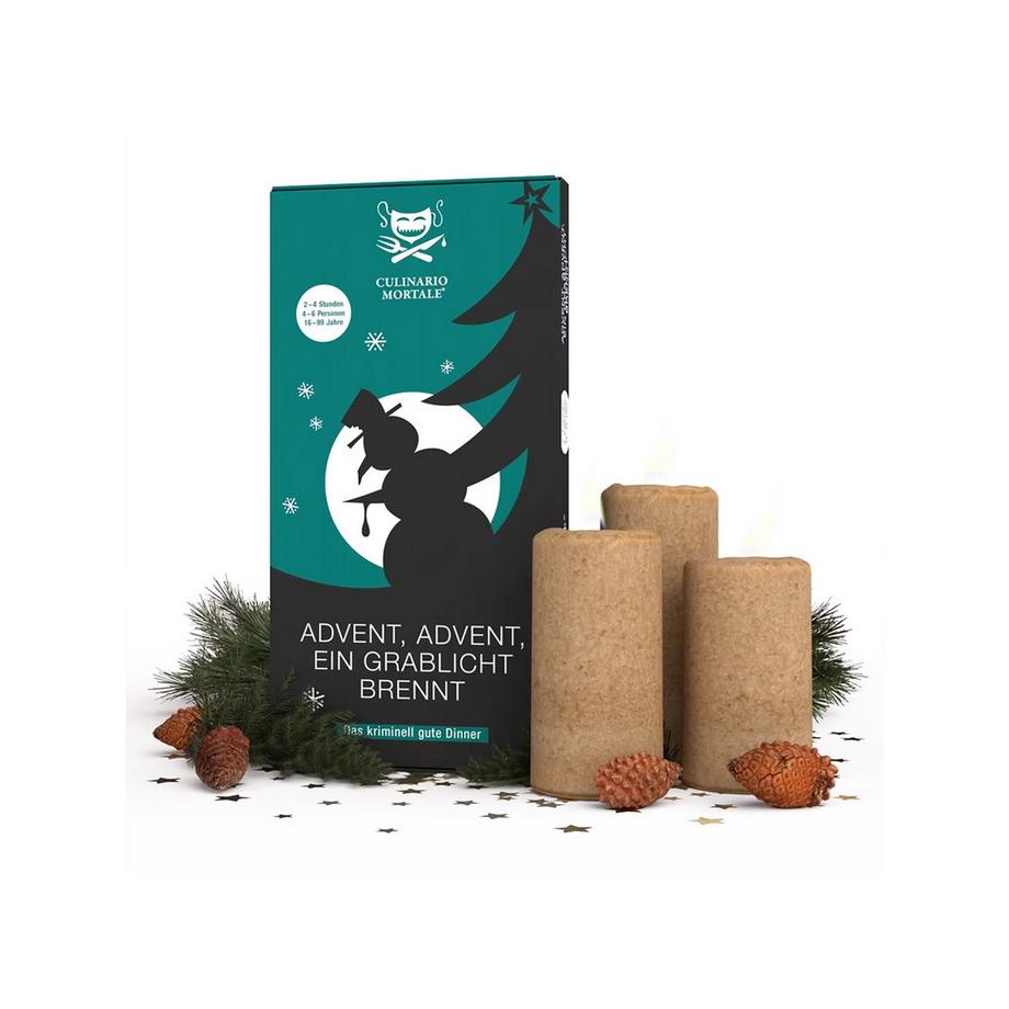 Culinario Mortale  Advent, Advent, ein Grablicht brennt – Krimidinner 