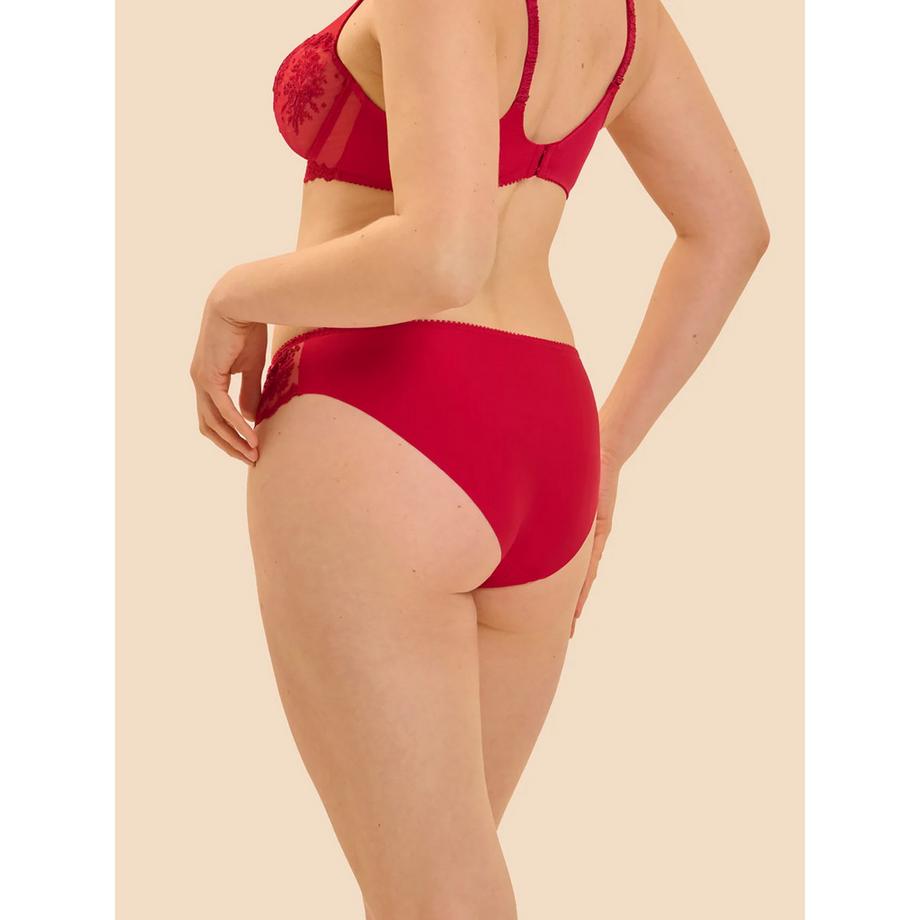 SIMONE PERELE Intrigue Slip avec broderie et maille  
