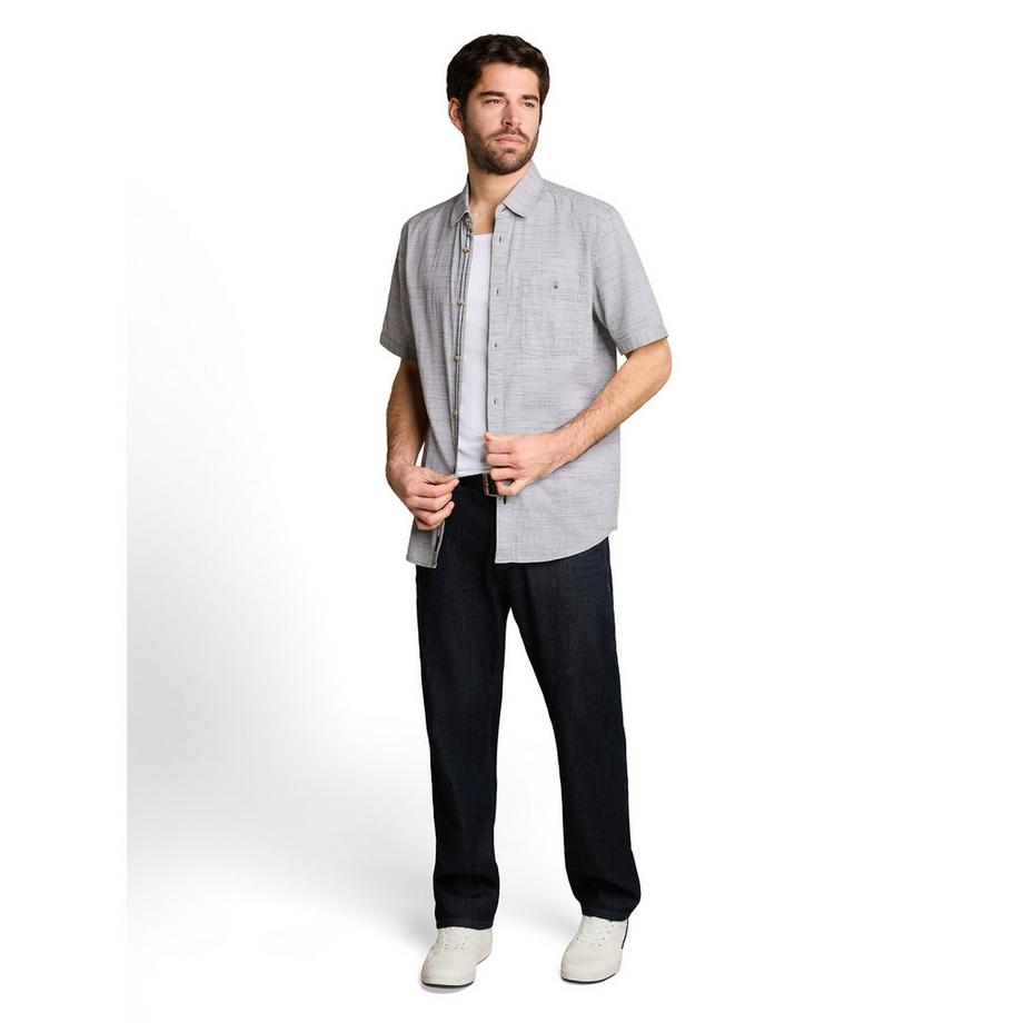 TOM TAILOR Camicia Button Down a Maniche Corte  