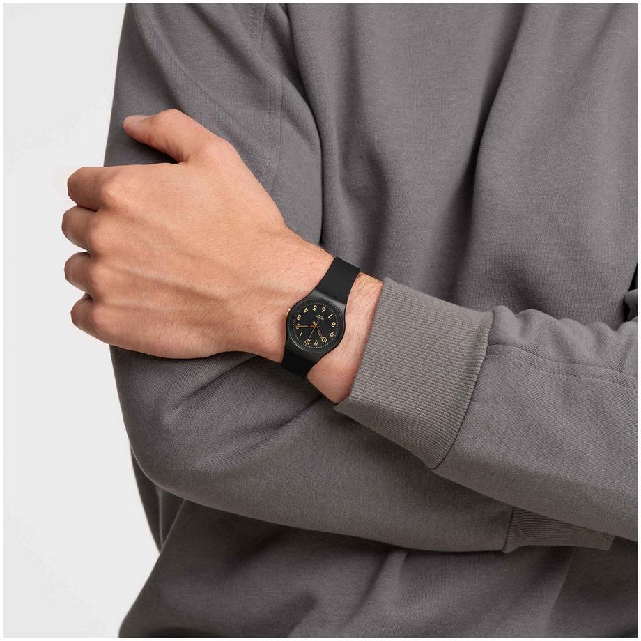 swatch GOLDEN TAC Horloge analogique 