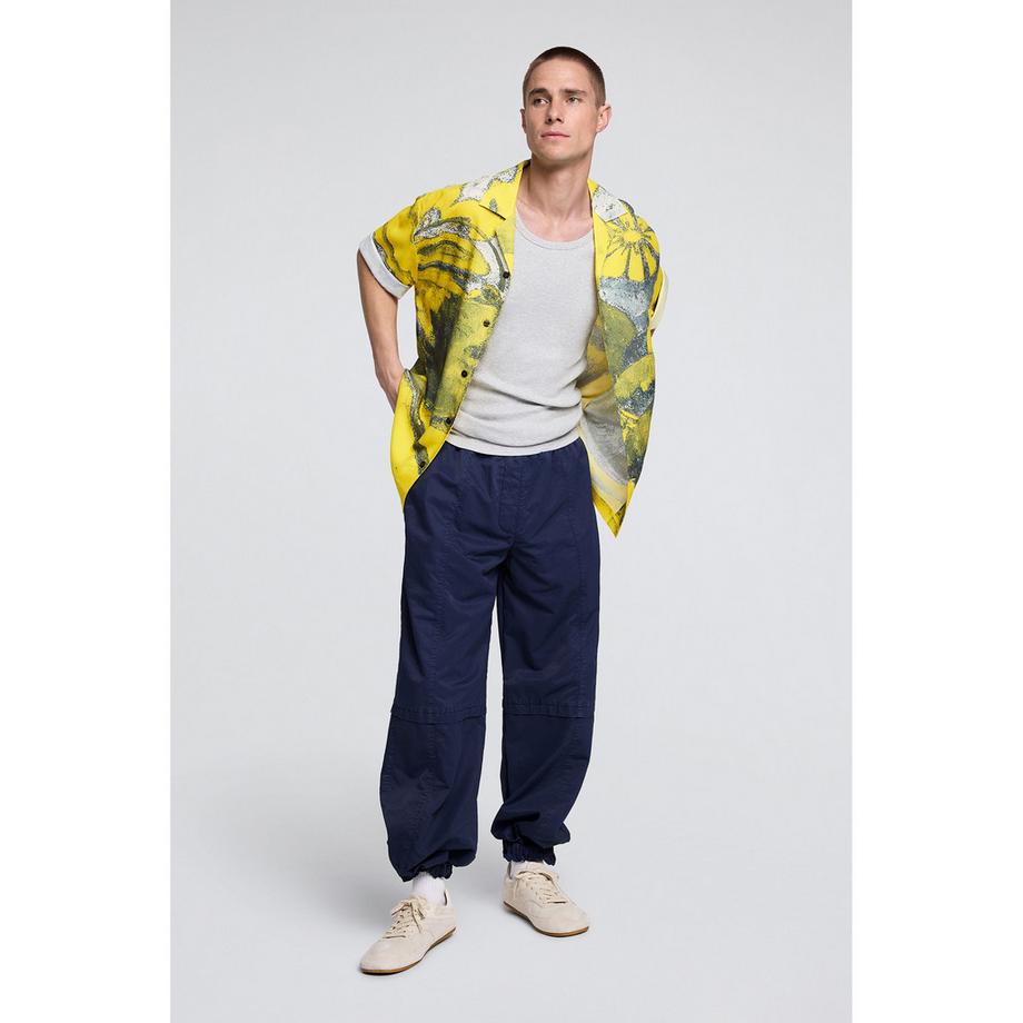 Desigual Camicia Maniche Corte Stampa Astratta  