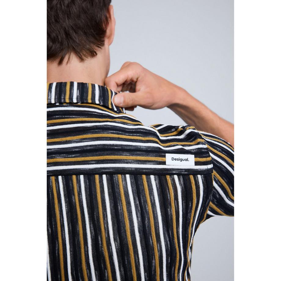 Desigual Camicia a maniche lunghe a righe  