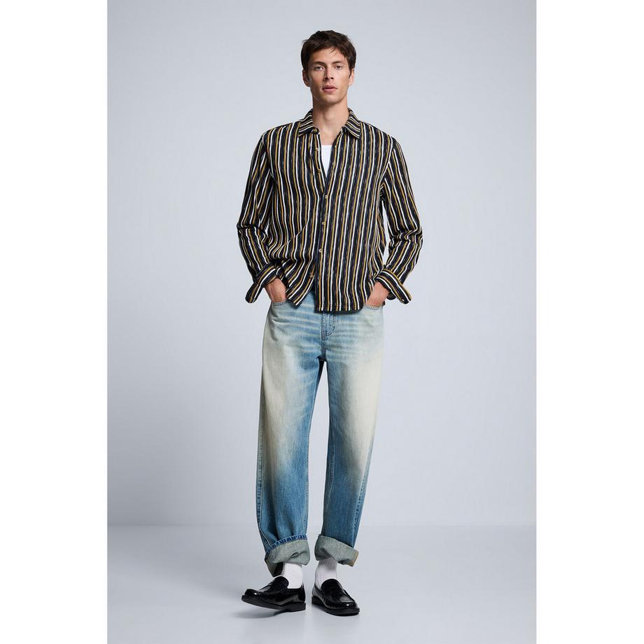 Desigual Camicia a maniche lunghe a righe  