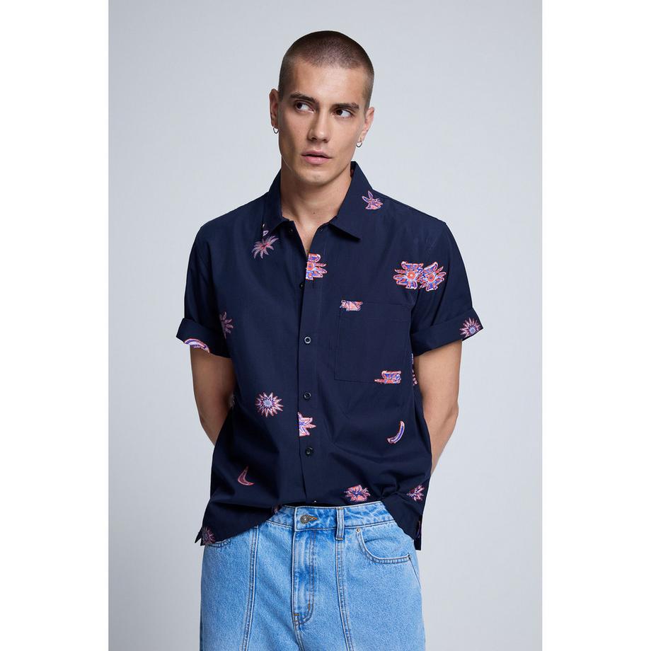 Desigual Weit geschnittene Jeans  